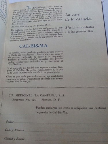 Imagen 5 de 7 de Agenda Médica Antigua 1932