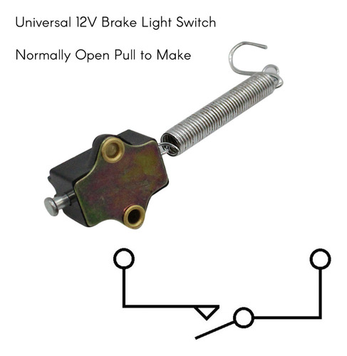 Interruptor Universal Switch Make Brake, 12 V, Interruptor D