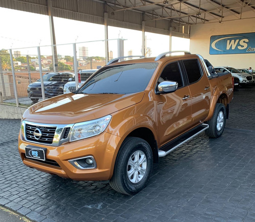 Imagem 2 de 10 de Nissan Frontier Le 2.3 Laranja 2017