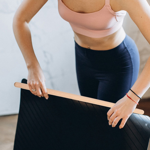 Palo De Yoga Mobility Stick Para Esculpir El Cuerpo, 5 Unida