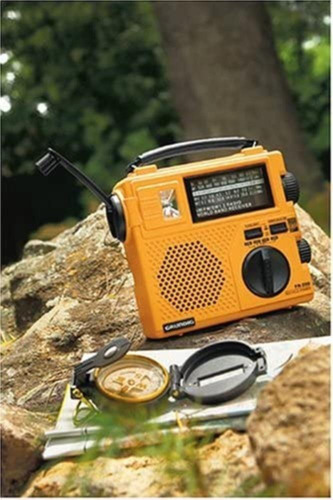 Radio Reloj Onda Corta Grundig Amarillo Fr200 Portatil | Mercado Libre