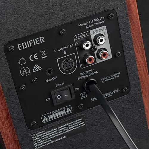 Imagen 6 de 7 de Edifier R1700bts Parlantes De Estanteria Activos - Bluetooth