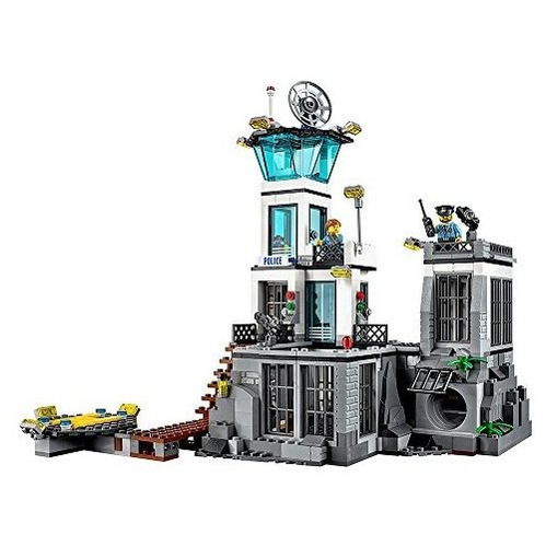 Prision De La Isla 60130 Lego City, Juguete De Construccion