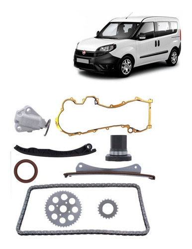 Kit Distribución Para Fiat Doblo 1.3 Diesel 2007 2018