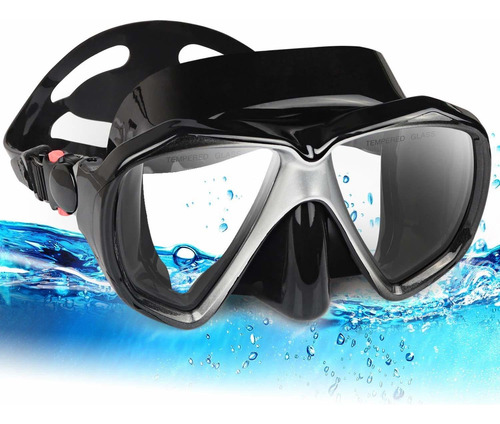 Snorkel Divingask Panoramic Hd Swim Mask Anti-fog Scuba