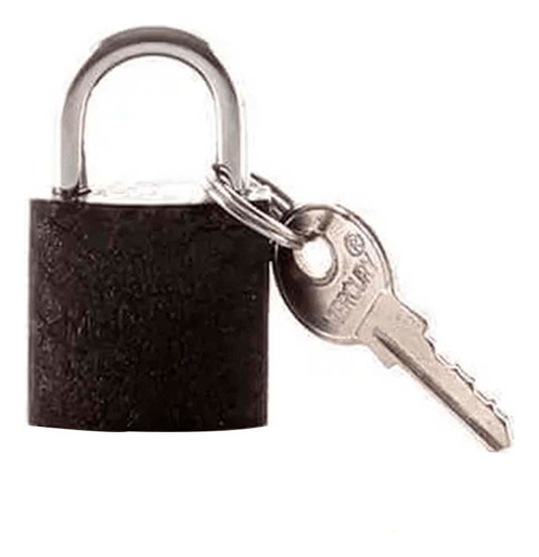 Candado Tipo Arco Color Negro 60 Mm