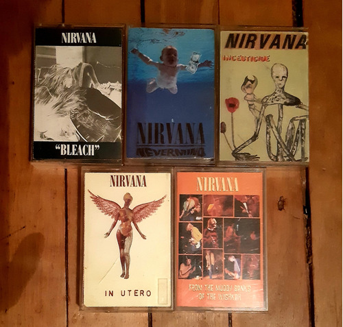 Cassettes Nirvana Originales Coleccion