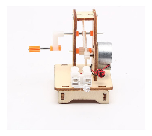 M Experimento Físico De Maqueta De Coche Eólico Eléctrico
