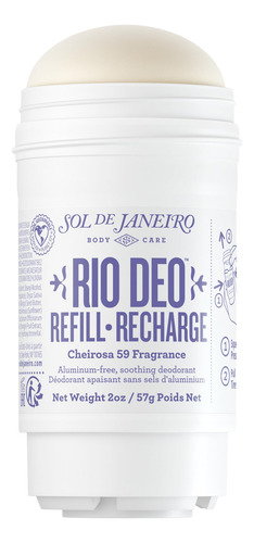 Cartucho De Recarga De Desodorante Sol De Janeiro Rio Deo Ch