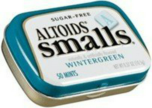 Mentas Altoids Mints Sugar-free Wintergreen 0.37 Oz (paquete