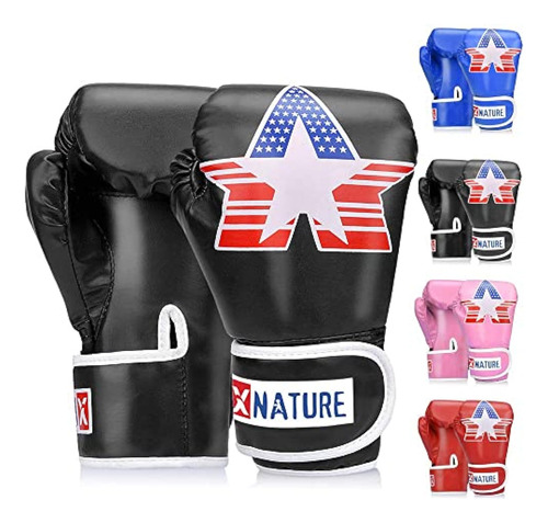 4oz 6oz 8oz Pu Kids Boxing Gloves, Children Kickboxing