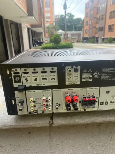 Amplificador Onkyo Tx-sr353 100w Color Negro (Usado)