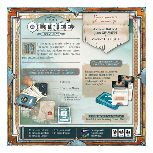 Oltree Undead And Alive Expansão Jogo Across The Board