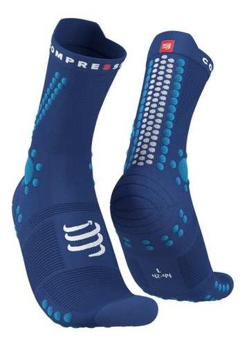 Calcetín Trail Pro Racing Socks V4.0 Blue - Compressport