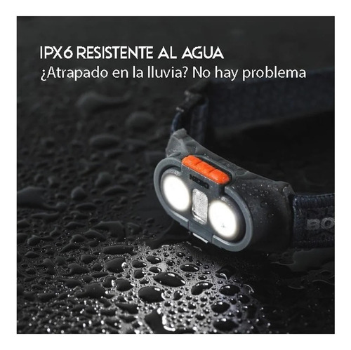 Linterna Frontal Led Nebo Einstein 750 Lumenes