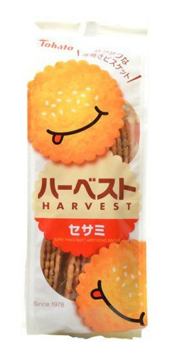 Galleta Japonesa Dulce Tohato Harvest 8 Paquetes Con 32 Pzs