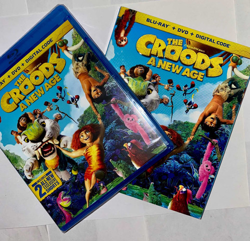 The Croods: A New Age. Blu-ray-dvd-dig (importada)