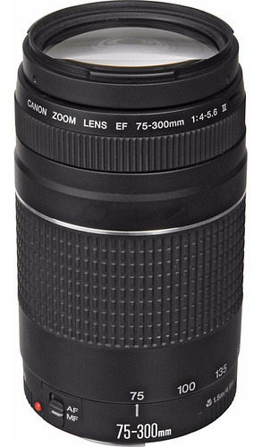 Objetivo Lente Canon Ef 75-300mm F/4-5.6 Iii T3i T2i 40d