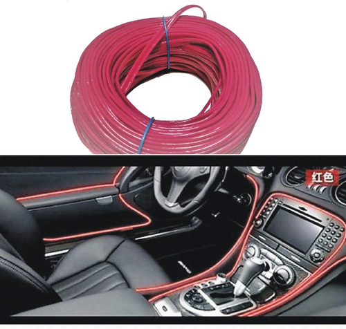 Moldura Universal Fucsia Accesorios Autos, Colores 4 Mts