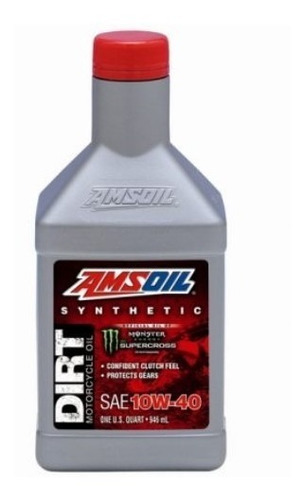 Aceite Amsoil 10w40 Dirt Full Sintetico 4t