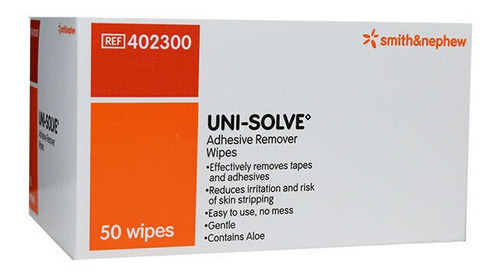 Smith&nephew Uni-solve Toallitas Removedora De Adhesivo 50pz