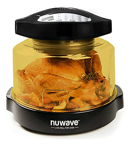 Horno Nuwave Pro Plus, Negro, Dorado