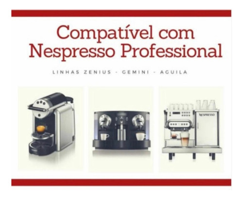 Capsulas De Café Nespresso Decaffeinato Profissional 50 Un