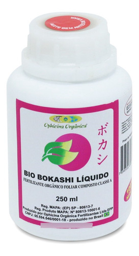 Fertilizante Orgânico Composto Bio Bokashi Líquido 250ml