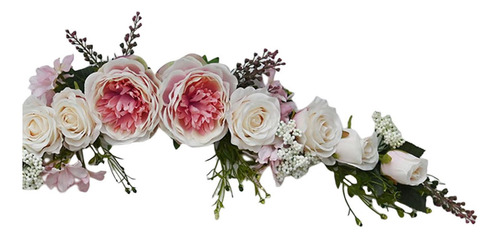 Arranjo De Flores Guirlanda Floral Arco De Casamento Rosa