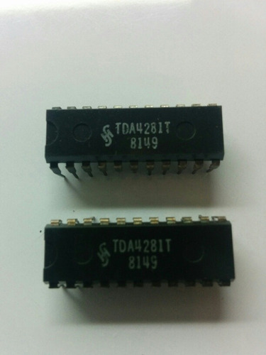 Tda4281t X2 Circuito Integrado Tone Control