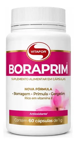 Suplemento Vitafor Boraprim 60 Cápsulas: Análise Técnica