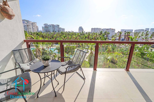Cad La Isla Java I4. Terraza Con Vista A Los Jardines Y Albercas