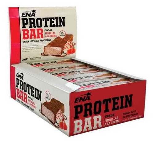 Ena Sport Protein Bar Snack Rico En Proteínas Caja 16 Unids