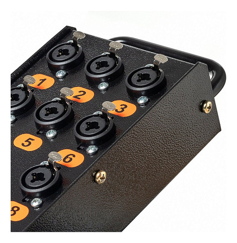 Medusa Profissional 8 Vias Montada Com Conectores Combo 15 M