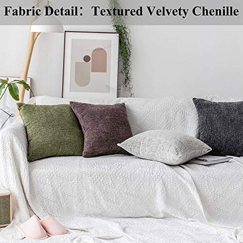 Home Brilliant Throw Pillow Cases Euro Shams Super Soft Stri