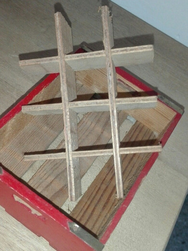Mini Cajon De Coca Cola Con Botellas De Madera Completo (Usado)