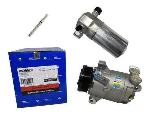 comprar Compressor De Ar S10 2.4 \u002F 2.8  Delphi + Filtro E Válvula