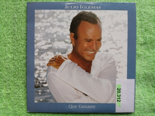 Eam Cd Maxi Single Julio Iglesias Que Ganaste 2003 Promocion