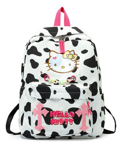 Mochila Mediana Kitty Linda Estudiante Kawai