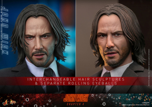 Figura de acción Hot Toys John Wick Chapter 4, Mms729