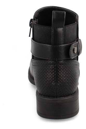 Botín Mujer Bata Comfit Qincy Negro