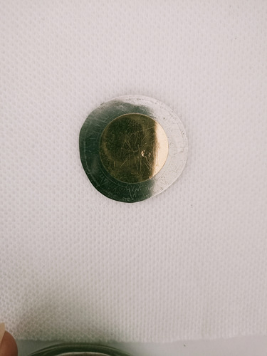 1 Moneda C/error Vislumbra Ser De$1.00lisa,año 2006 Bimetáli
