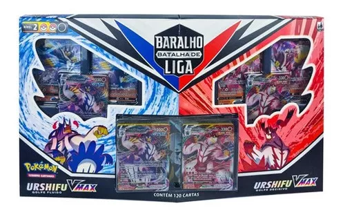 Jogo de Cartas - Baralho Batalha de Liga - Pokémon - Urshifu: 120