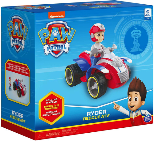 Imagen 8 de 9 de Patrulla Canina Paw Patrol Carro Con Figura Original