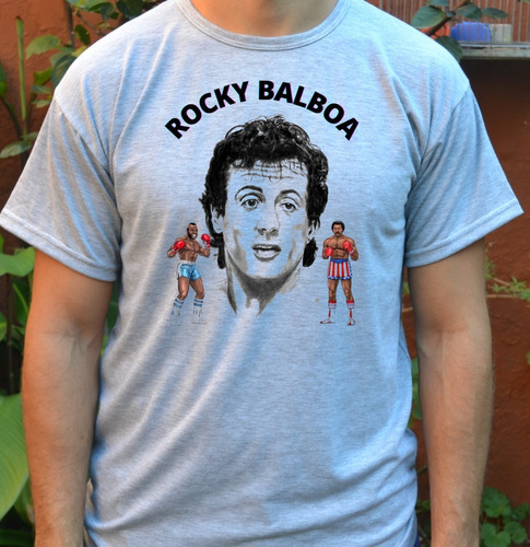 Remera Sublimada - Películas - Rocky Balboa