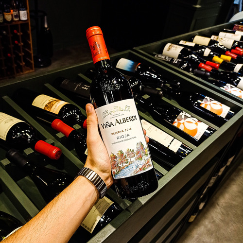 Vino Tinto Viña Alberdi Crianza Tempranillo Rioja España