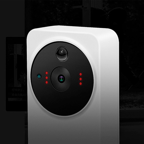Portero Visor Inalámbrico Ip Wifi Cámara App Con Campanilla