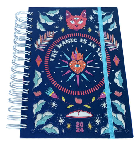 Agenda Mystical 352 Paginas 16x22 Tapa Dura Colegio Ag24a008