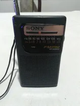 Comprar Radio Sony Am\u002Ffm Icf S10mk2 Funcionando Leer Bien Detalles!! Negro