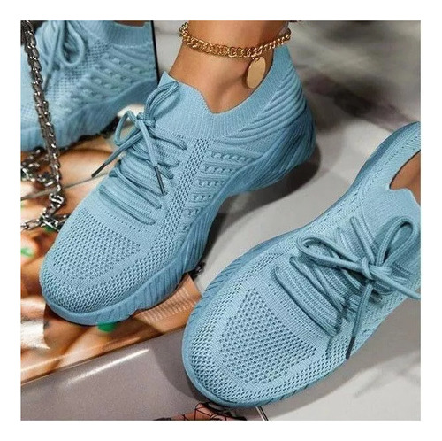 Zapatillas Deportivas Informales Ligeras Transpirables Mujer